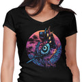 Come From the Underworld Women's V-Neck - Adult & Kids T-Shirts, Sweatshirts & Hoodies apparel design preview 1