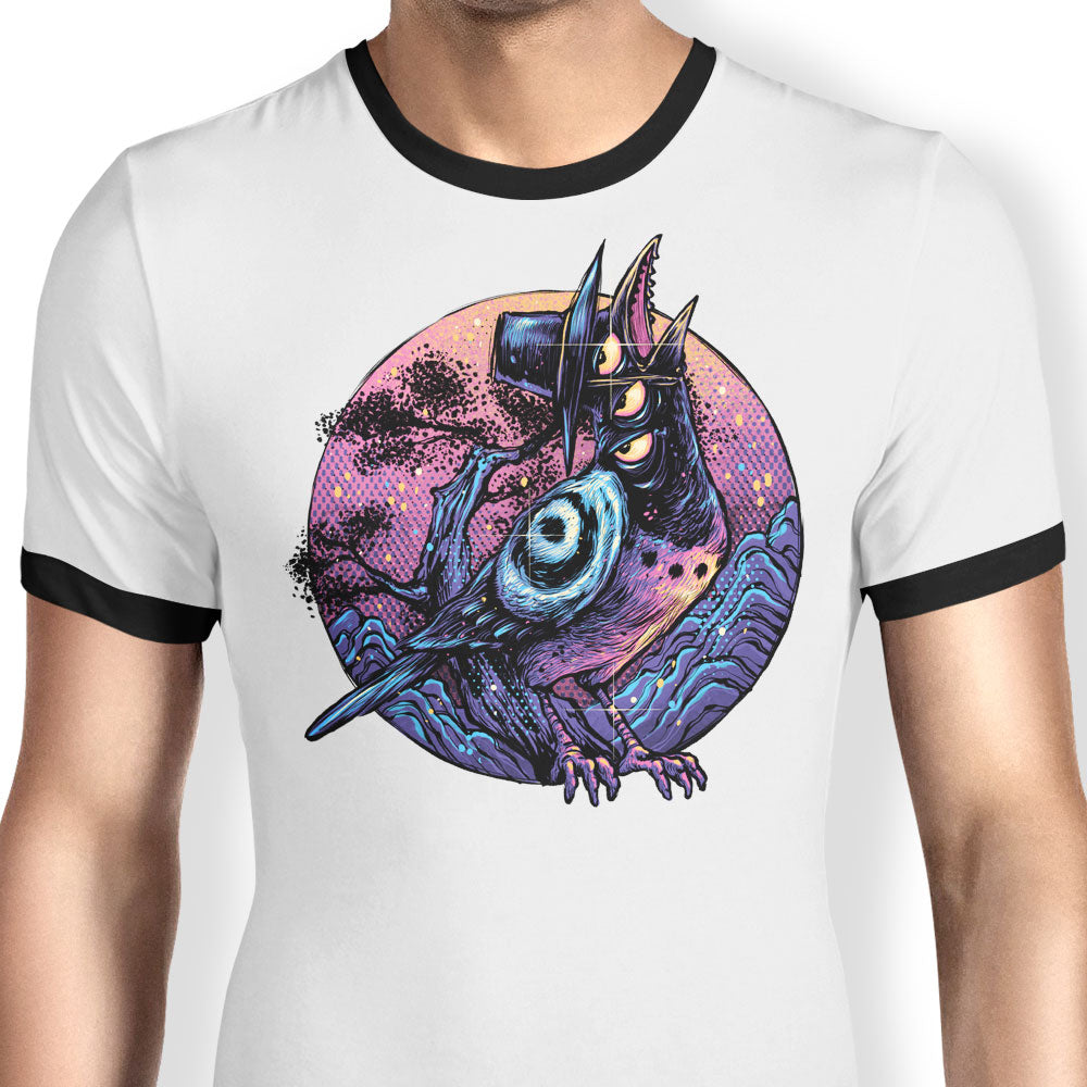 Come From the Underworld Ringer - Adult & Kids T-Shirts, Sweatshirts & Hoodies apparel design preview 1