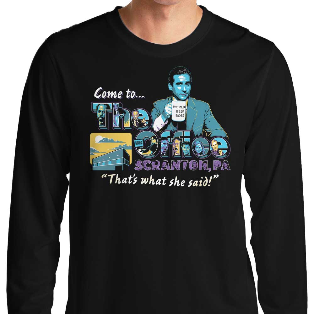 Come to Scranton - Adult & Kids T-Shirts, Sweatshirts & Hoodies apparel design preview 1