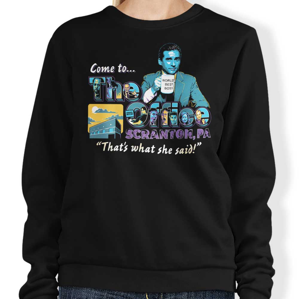 Come to Scranton - Adult & Kids T-Shirts, Sweatshirts & Hoodies apparel design preview 1