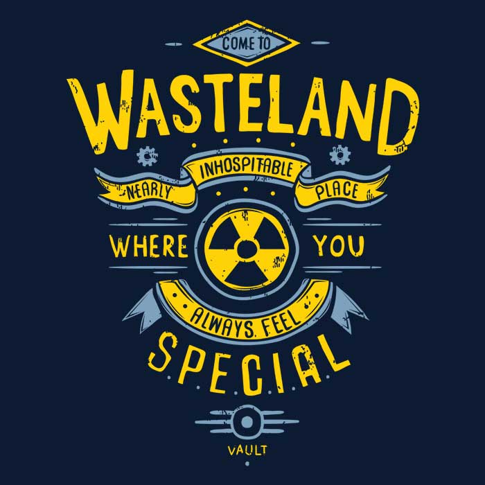 Come to Wasteland Women's Apparel - Adult & Kids T-Shirts, Sweatshirts & Hoodies apparel design preview 2