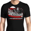 Come to Woodsboro Men's Apparel - Adult & Kids T-Shirts, Sweatshirts & Hoodies apparel design preview 1