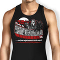 Come to Woodsboro Tank Top - Adult & Kids T-Shirts, Sweatshirts & Hoodies apparel design preview 1