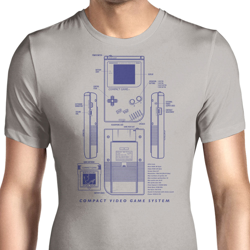 Compact Gaming Men's Apparel - Adult & Kids T-Shirts, Sweatshirts & Hoodies apparel design preview 1