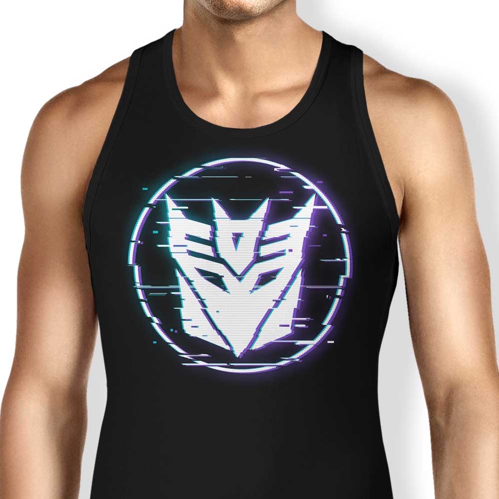 Con Glitch Tank Top - Adult & Kids T-Shirts, Sweatshirts & Hoodies apparel design preview 1
