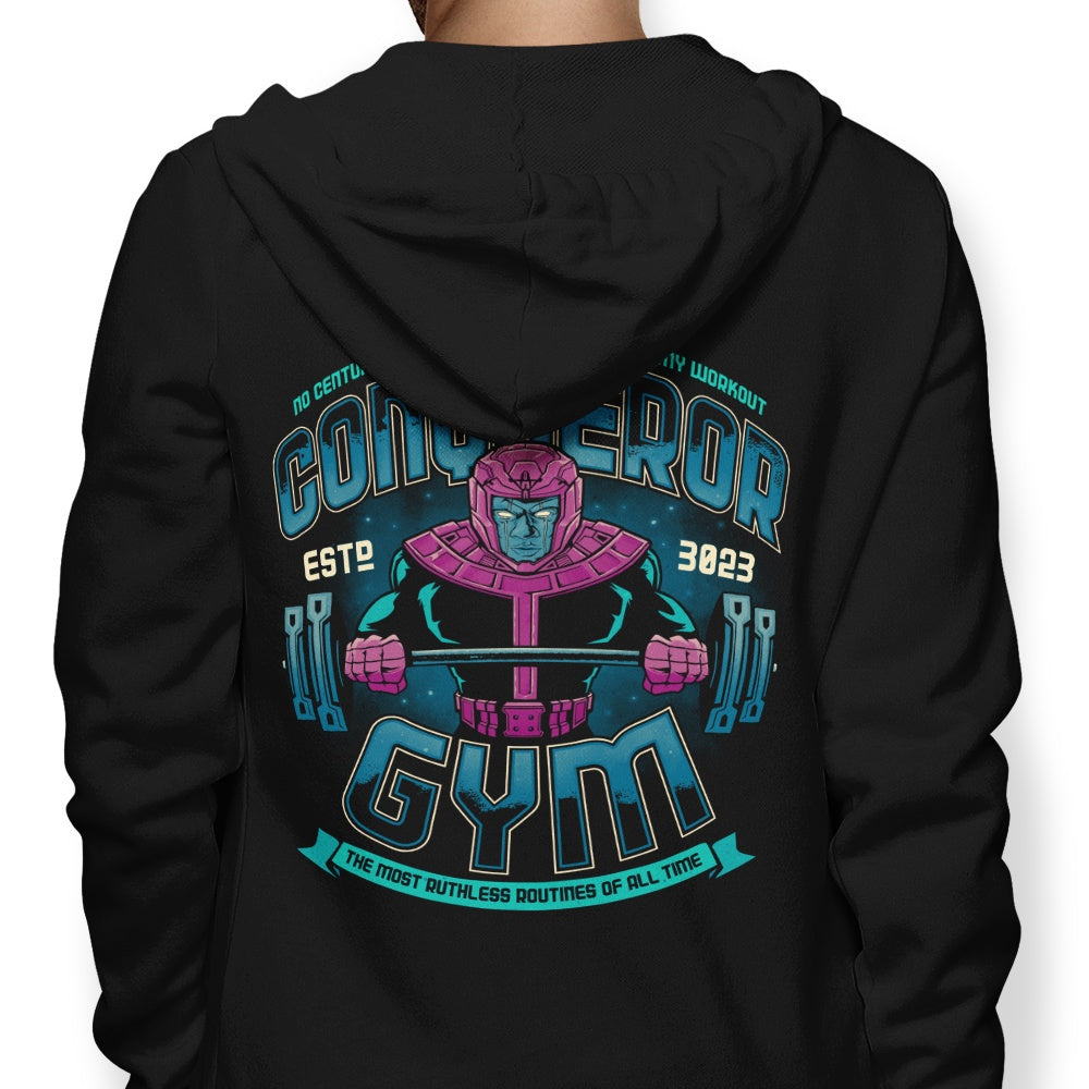 Conqueror Gym - Adult & Kids T-Shirts, Sweatshirts & Hoodies apparel design preview 1