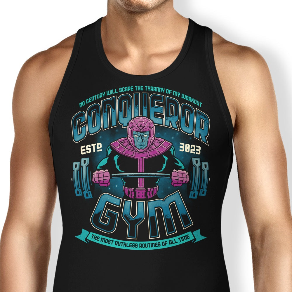 Conqueror Gym Tank Top - Adult & Kids T-Shirts, Sweatshirts & Hoodies apparel design preview 1