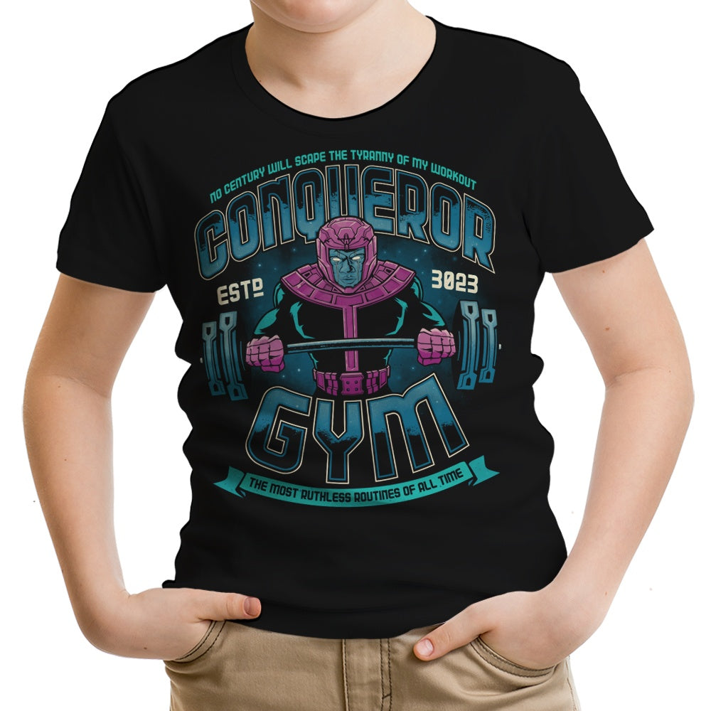 Conqueror Gym Youth Apparel - Adult & Kids T-Shirts, Sweatshirts & Hoodies apparel design preview 1
