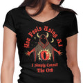 Consult the Orb Women's V-Neck - Adult & Kids T-Shirts, Sweatshirts & Hoodies apparel design preview 1