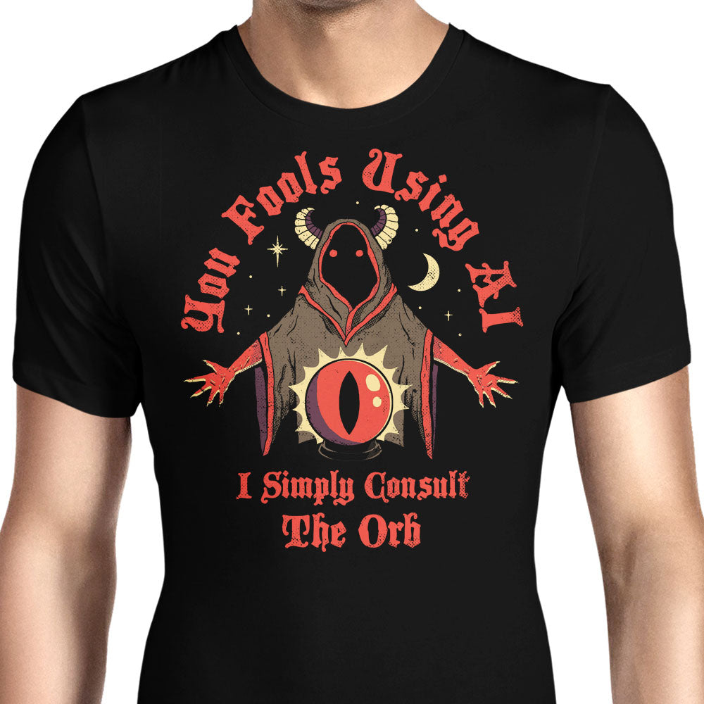 Consult the Orb Men's Apparel - Adult & Kids T-Shirts, Sweatshirts & Hoodies apparel design preview 1