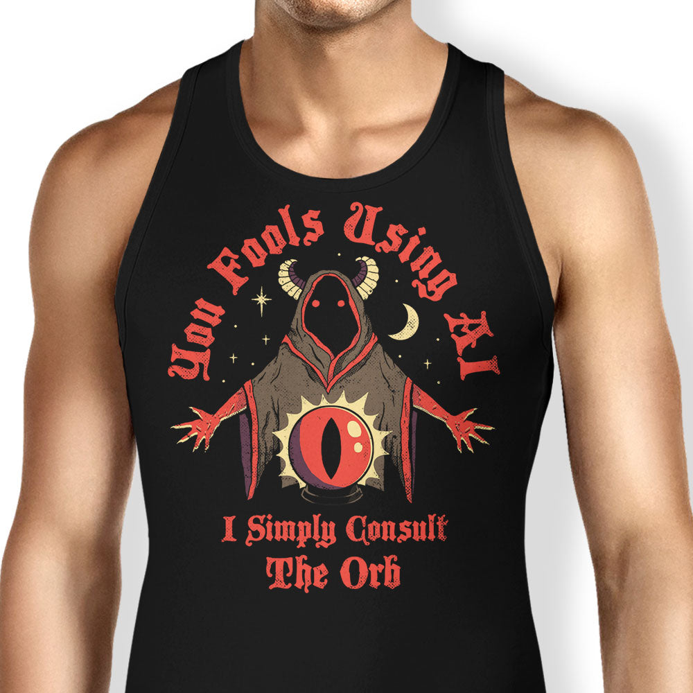 Consult the Orb Tank Top - Adult & Kids T-Shirts, Sweatshirts & Hoodies apparel design preview 1