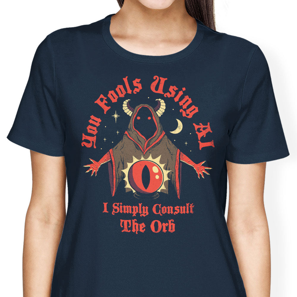 Consult the Orb Women's Apparel - Adult & Kids T-Shirts, Sweatshirts & Hoodies apparel design preview 2