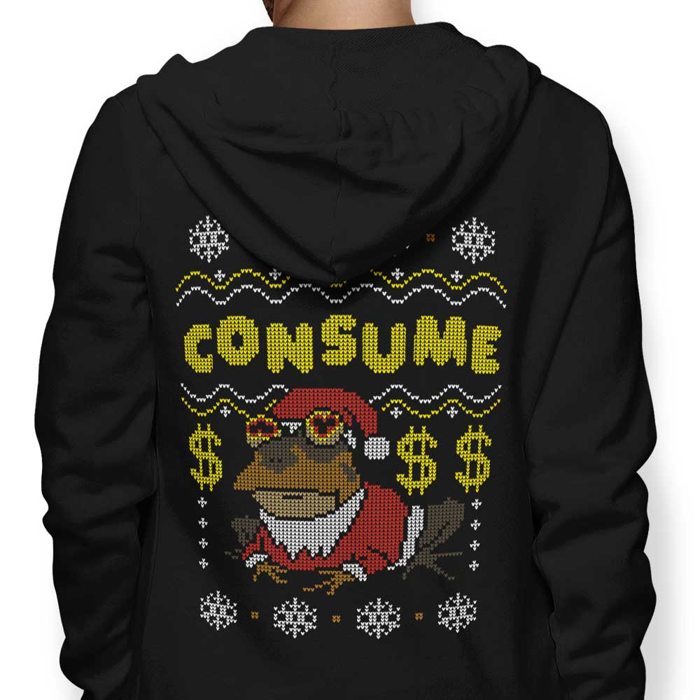 Consume - Adult & Kids T-Shirts, Sweatshirts & Hoodies apparel design preview 1