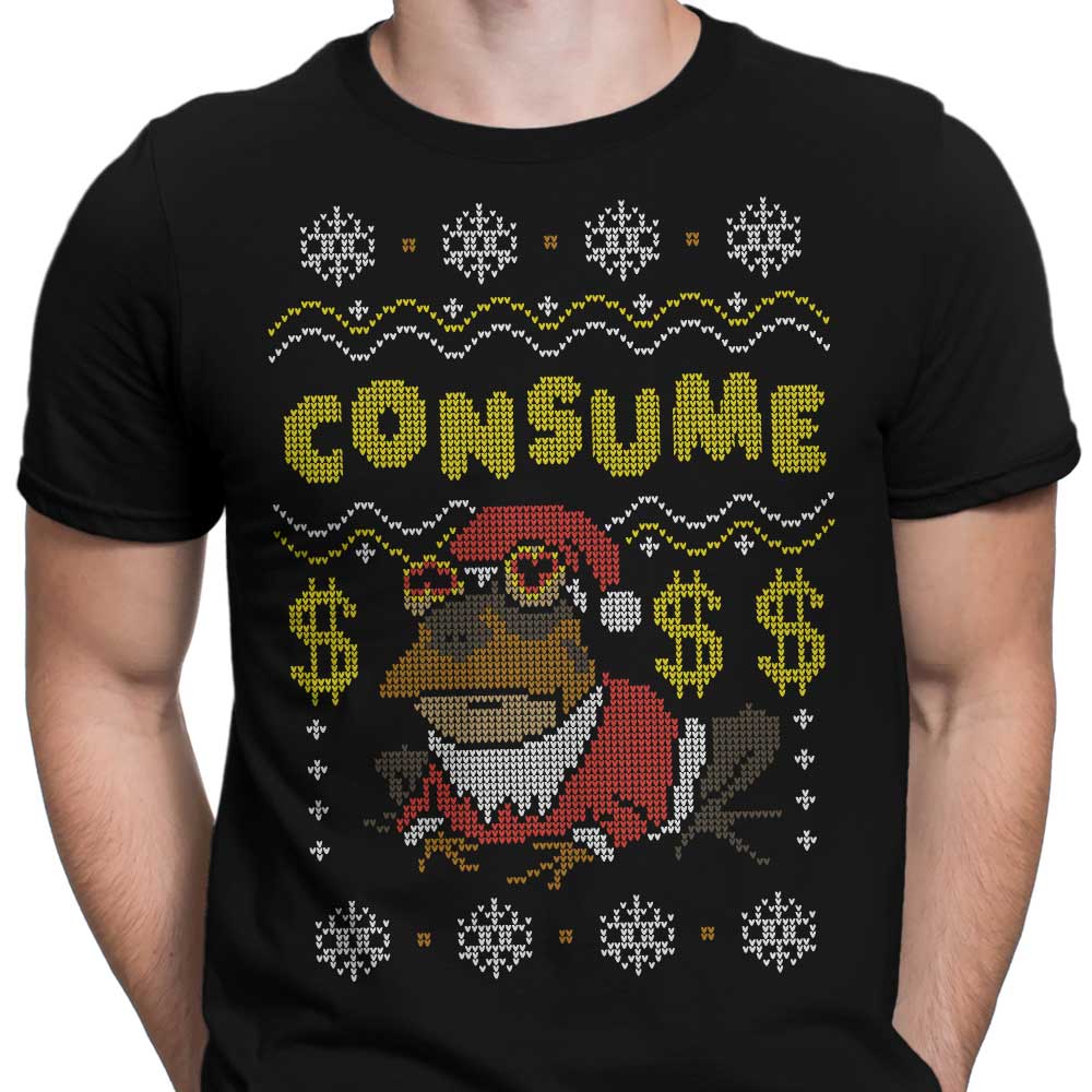 Consume Men's Apparel - Adult & Kids T-Shirts, Sweatshirts & Hoodies apparel design preview 2