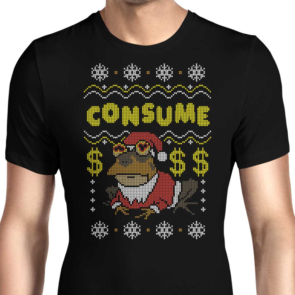 Consume Men's Apparel - Adult & Kids T-Shirts, Sweatshirts & Hoodies apparel design preview 1