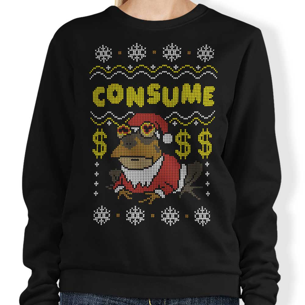 Consume - Adult & Kids T-Shirts, Sweatshirts & Hoodies apparel design preview 1