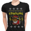 Consume Women's Apparel - Adult & Kids T-Shirts, Sweatshirts & Hoodies apparel design preview 1