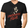 Conversation Killer Men's V-Neck - Adult & Kids T-Shirts, Sweatshirts & Hoodies apparel design preview 1