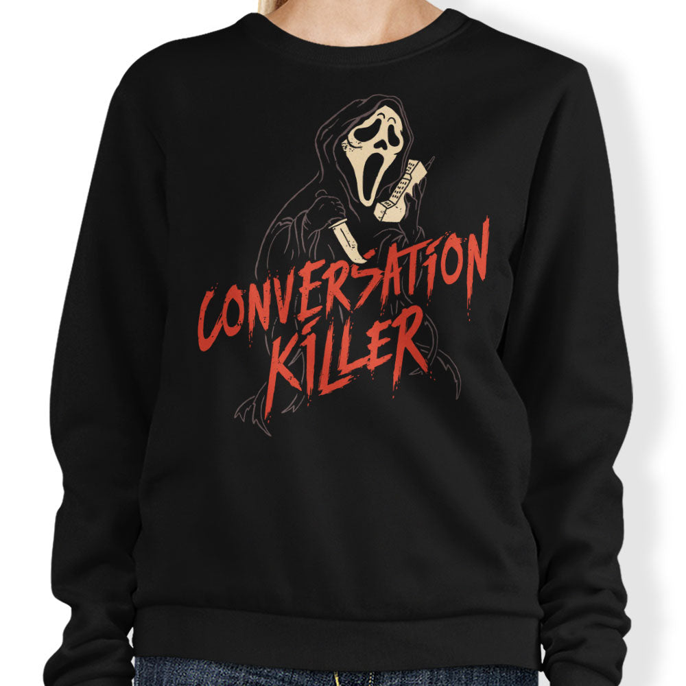 Conversation Killer - Adult & Kids T-Shirts, Sweatshirts & Hoodies apparel design preview 1