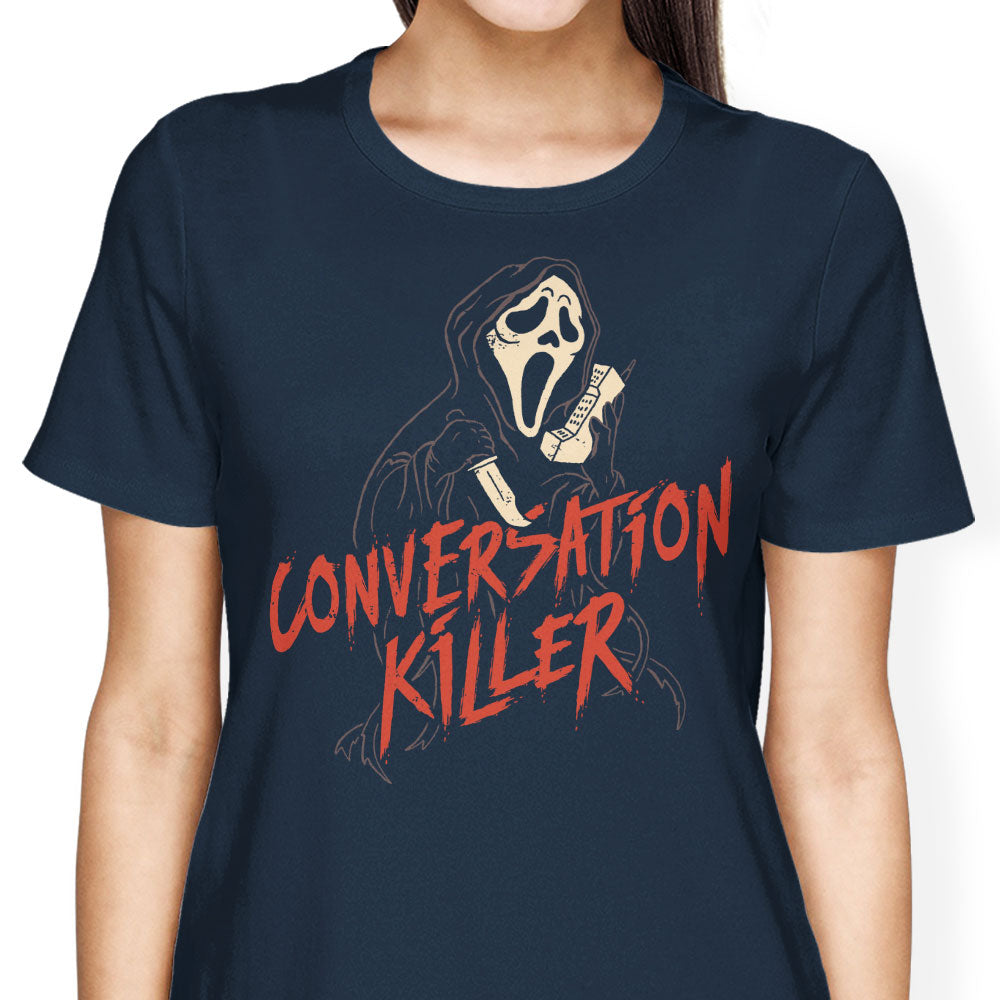 Conversation Killer Women's Apparel - Adult & Kids T-Shirts, Sweatshirts & Hoodies apparel design preview 2