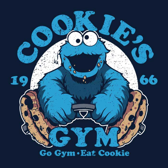 Cookie's Gym Tank Top - Adult & Kids T-Shirts, Sweatshirts & Hoodies apparel design preview 2
