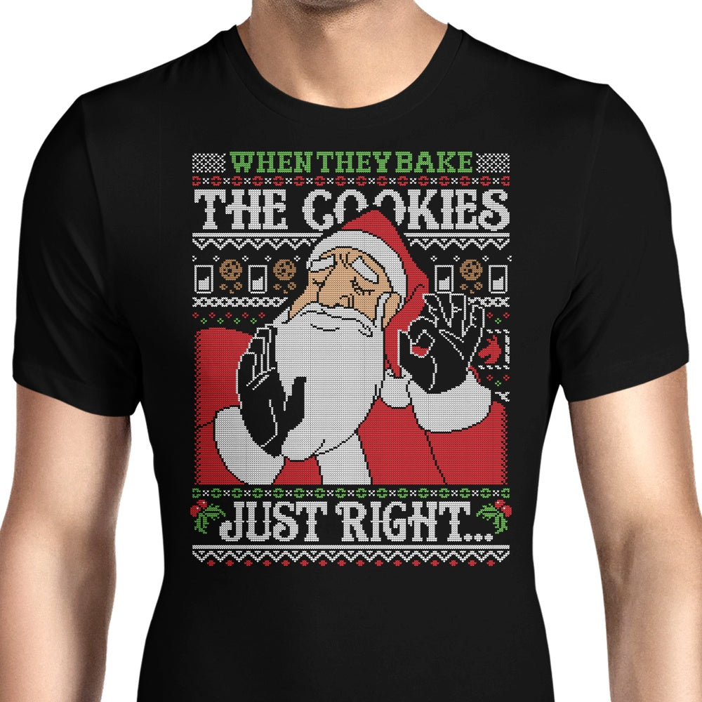Cookies Just Right Men's Apparel - Adult & Kids T-Shirts, Sweatshirts & Hoodies apparel design preview 1
