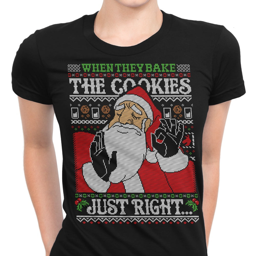 Cookies Just Right Women's Apparel - Adult & Kids T-Shirts, Sweatshirts & Hoodies apparel design preview 1