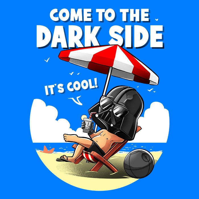 Cooler on the Dark Side Men's Apparel - Adult & Kids T-Shirts, Sweatshirts & Hoodies apparel design preview 2