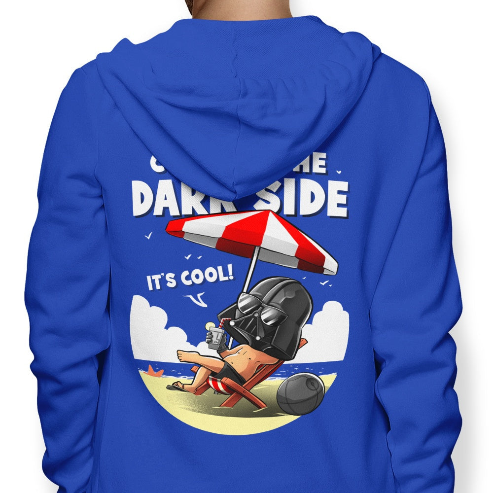 Cooler on the Dark Side - Adult & Kids T-Shirts, Sweatshirts & Hoodies apparel design preview 1