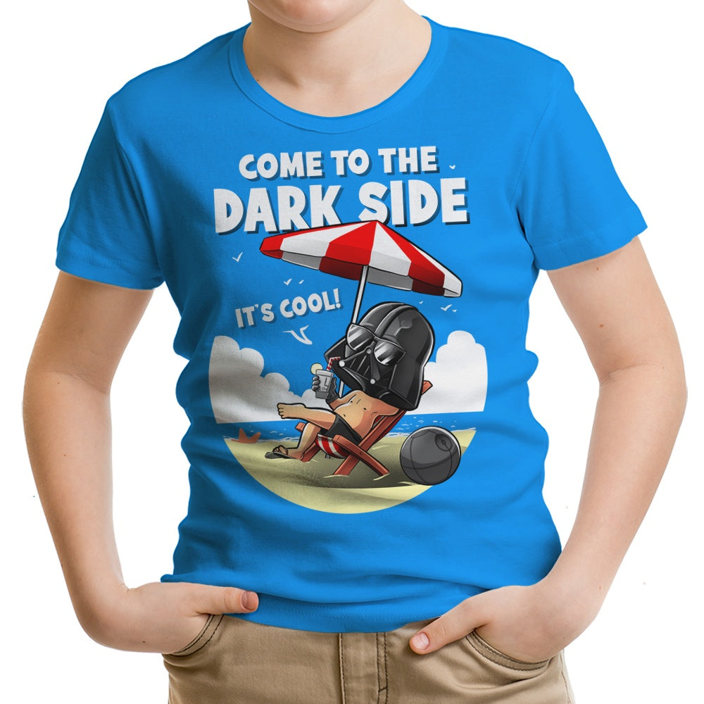 Cooler on the Dark Side Youth Apparel - Adult & Kids T-Shirts, Sweatshirts & Hoodies apparel design preview 1