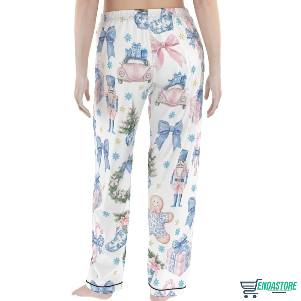 Coquette Chinoiserie Christmas Satin Pajama Set product image 3