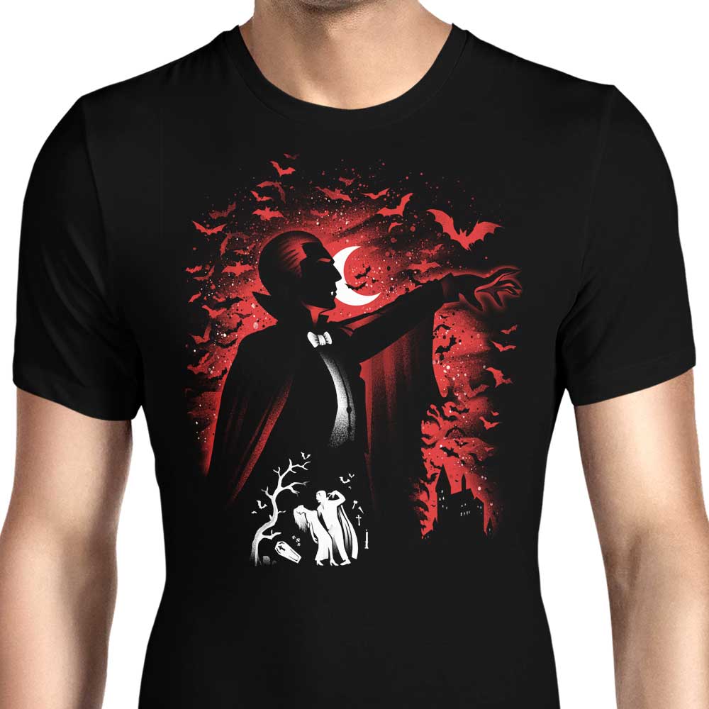 Count Dracula Men's Apparel - Adult & Kids T-Shirts, Sweatshirts & Hoodies apparel design preview 1