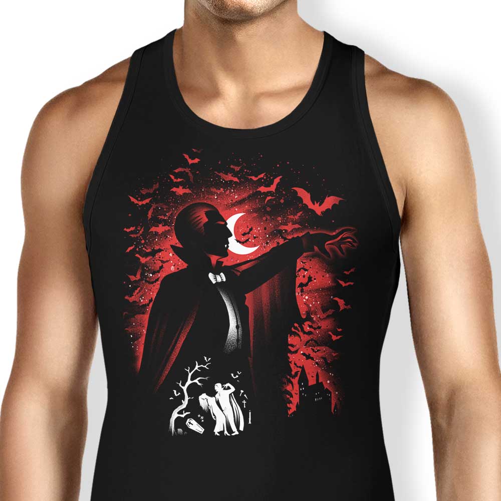 Count Dracula Tank Top - Adult & Kids T-Shirts, Sweatshirts & Hoodies apparel design preview 1