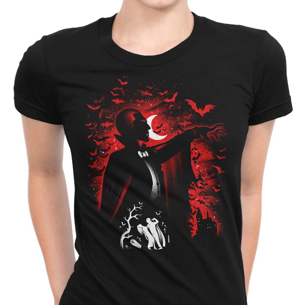 Count Dracula Women's Apparel - Adult & Kids T-Shirts, Sweatshirts & Hoodies apparel design preview 1