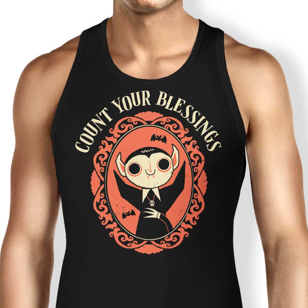 Count Your Blessings Tank Top - Adult & Kids T-Shirts, Sweatshirts & Hoodies apparel design preview 1