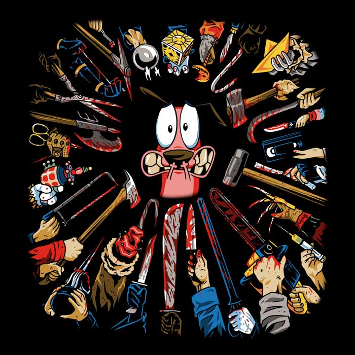Courage Wick Women's V-Neck - Adult & Kids T-Shirts, Sweatshirts & Hoodies apparel design preview 2