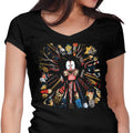 Courage Wick Women's V-Neck - Adult & Kids T-Shirts, Sweatshirts & Hoodies apparel design preview 1