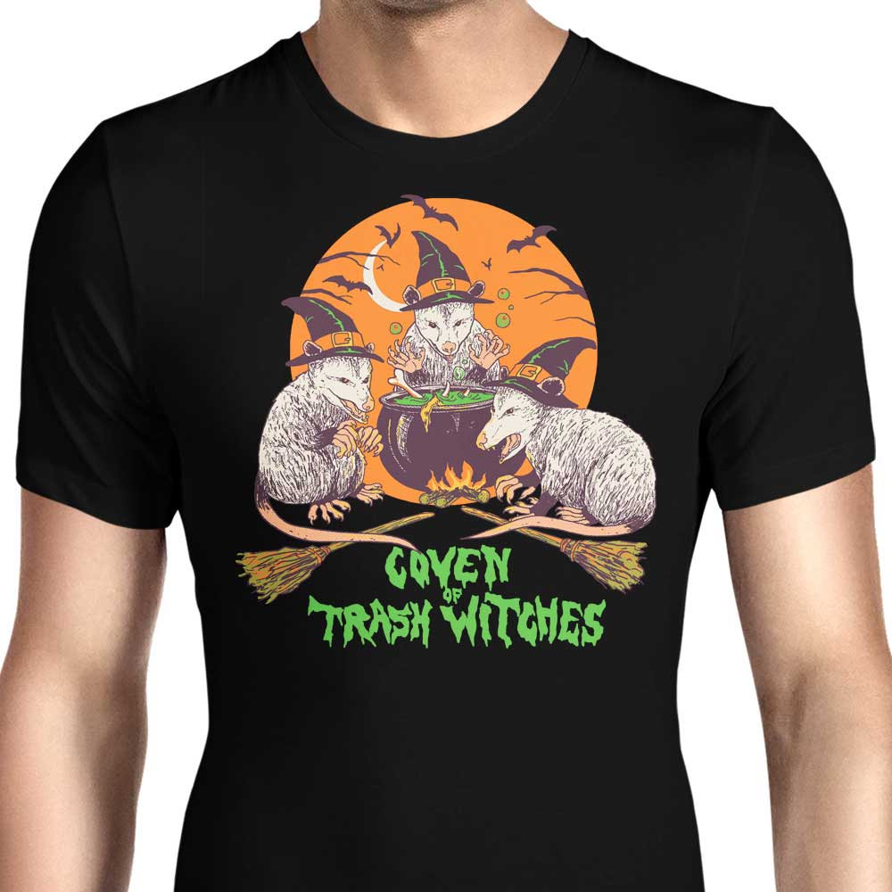 Coven of Trash Witches Men's Apparel - Adult & Kids T-Shirts, Sweatshirts & Hoodies apparel design preview 1