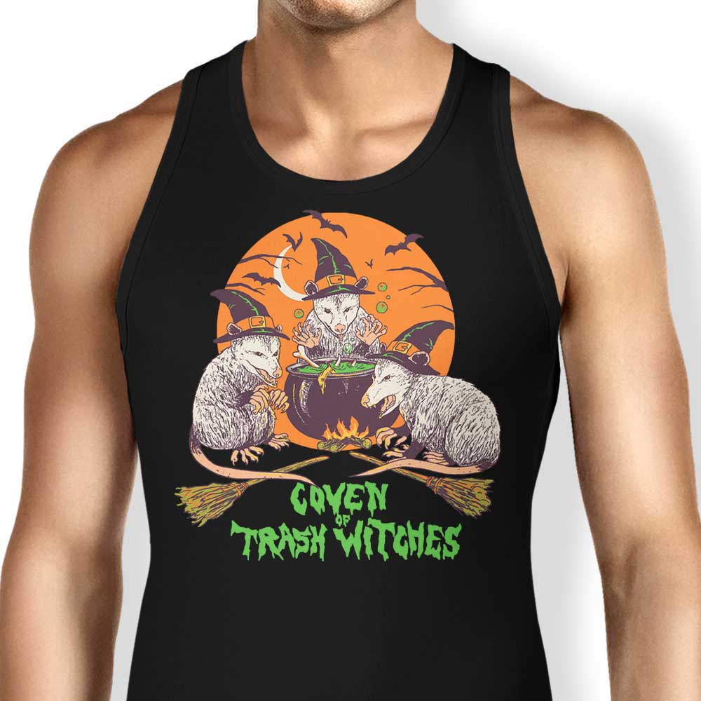 Coven of Trash Witches Tank Top - Adult & Kids T-Shirts, Sweatshirts & Hoodies apparel design preview 1