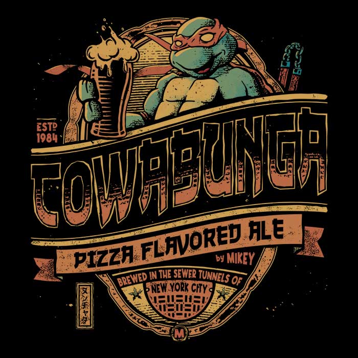 Cowabunga Men's Apparel - Adult & Kids T-Shirts, Sweatshirts & Hoodies apparel design preview 2