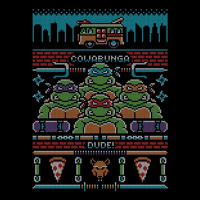 Cowabunga Dude - Adult & Kids T-Shirts, Sweatshirts & Hoodies apparel design preview 2