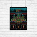 Cowabunga Dude Poster - Adult & Kids T-Shirts, Sweatshirts & Hoodies apparel design preview 1