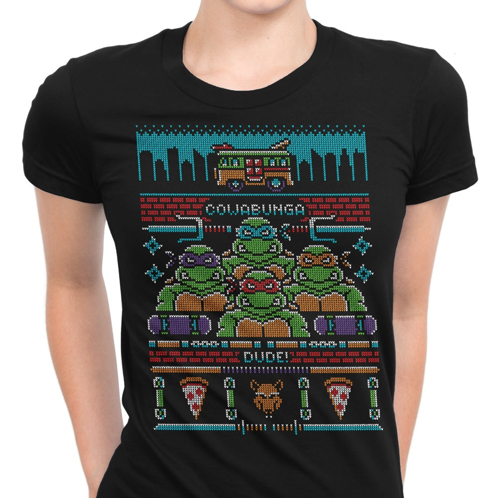 Cowabunga Dude Women's Apparel - Adult & Kids T-Shirts, Sweatshirts & Hoodies apparel design preview 1