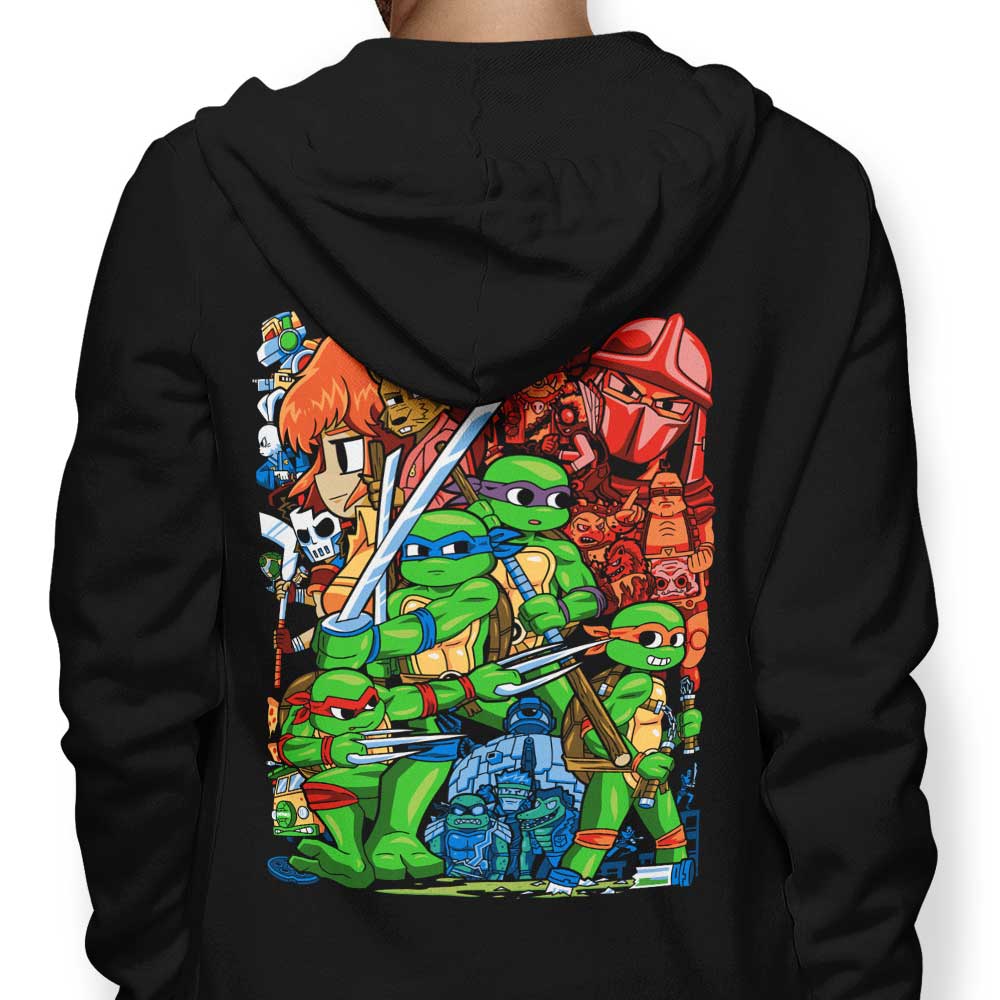 Cowabunga Pilgrim - Adult & Kids T-Shirts, Sweatshirts & Hoodies apparel design preview 1