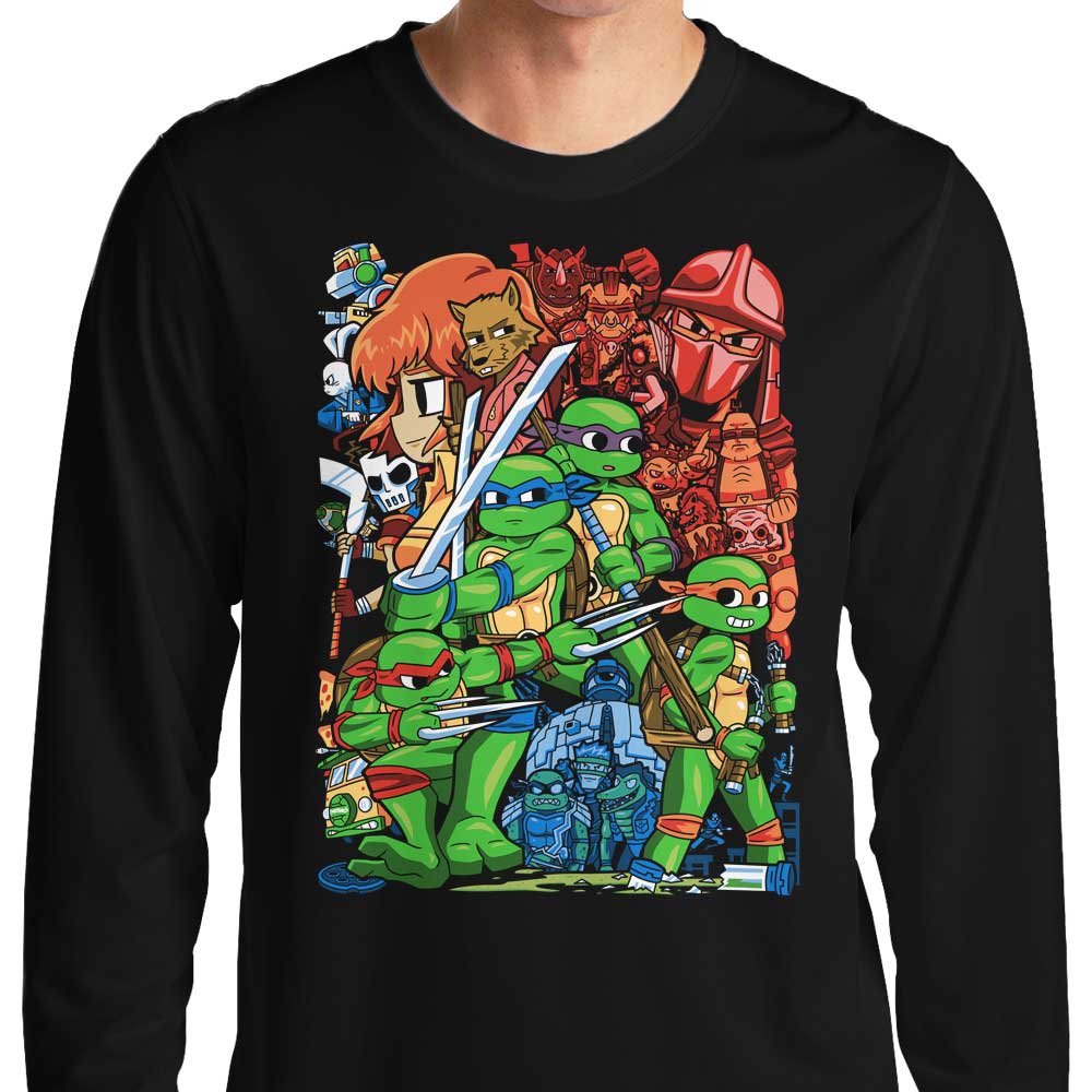 Cowabunga Pilgrim - Adult & Kids T-Shirts, Sweatshirts & Hoodies apparel design preview 1