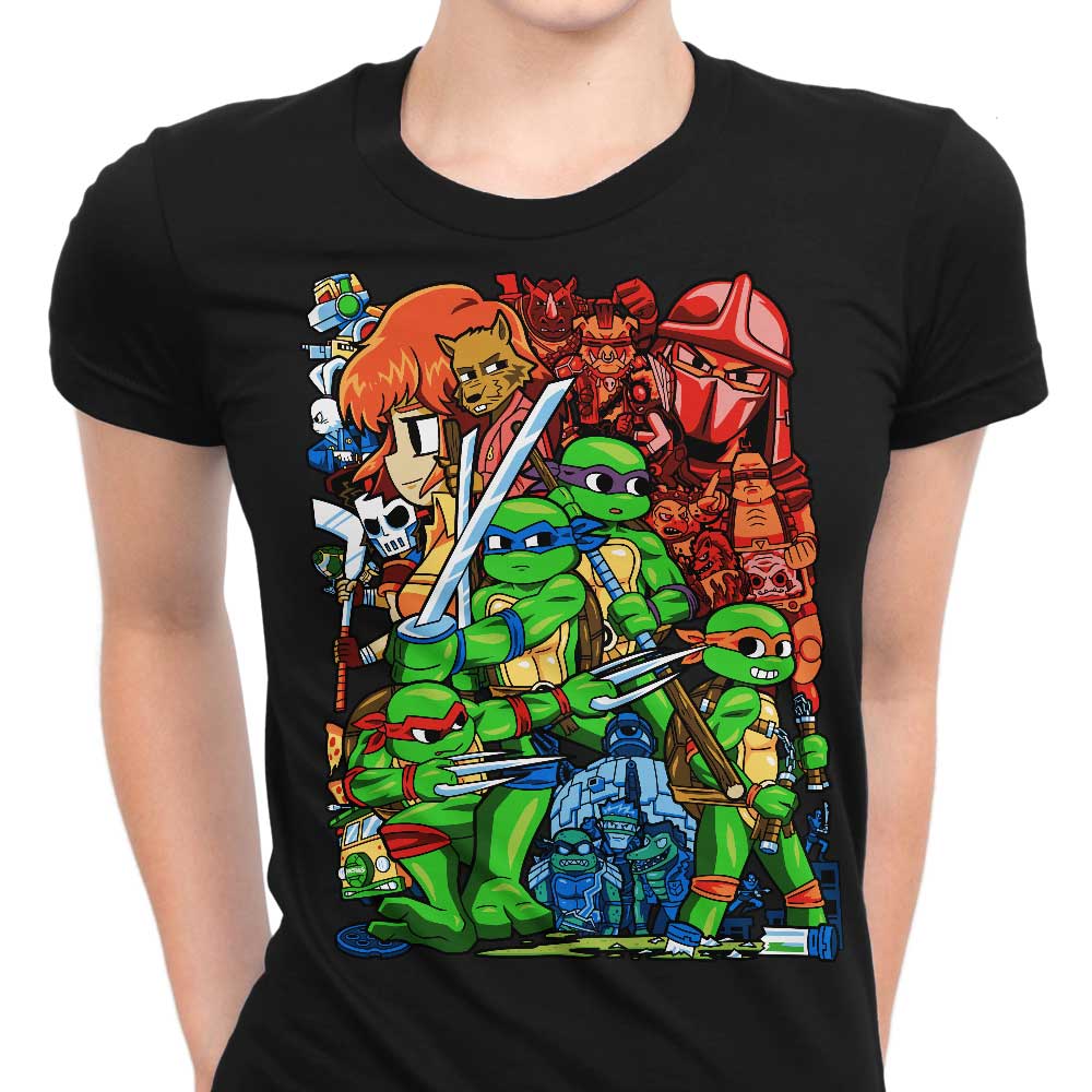 Cowabunga Pilgrim Women's Apparel - Adult & Kids T-Shirts, Sweatshirts & Hoodies apparel design preview 1