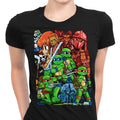 Cowabunga Pilgrim Women's Apparel - Adult & Kids T-Shirts, Sweatshirts & Hoodies apparel design preview 1
