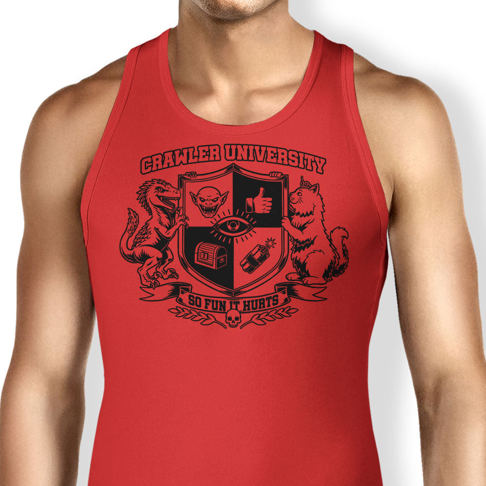 Crawler U Tank Top - Adult & Kids T-Shirts, Sweatshirts & Hoodies apparel design preview 1
