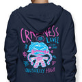 Craziness Level - Adult & Kids T-Shirts, Sweatshirts & Hoodies apparel design preview 1
