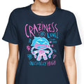 Craziness Level Women's Apparel - Adult & Kids T-Shirts, Sweatshirts & Hoodies apparel design preview 1